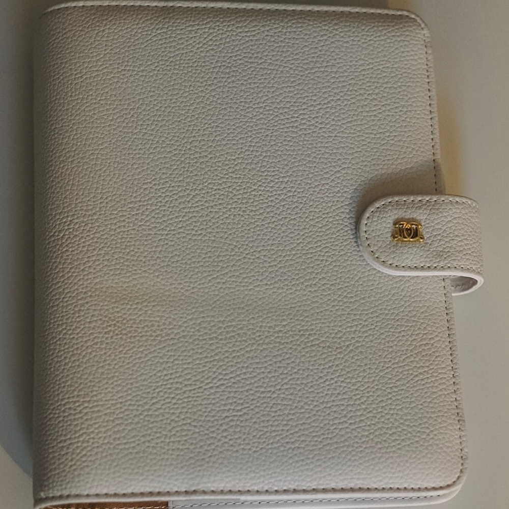 Day Designer A5 Leather Binder - Planner